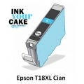 Tinteiro Alimentar Epson T18 XL Cian